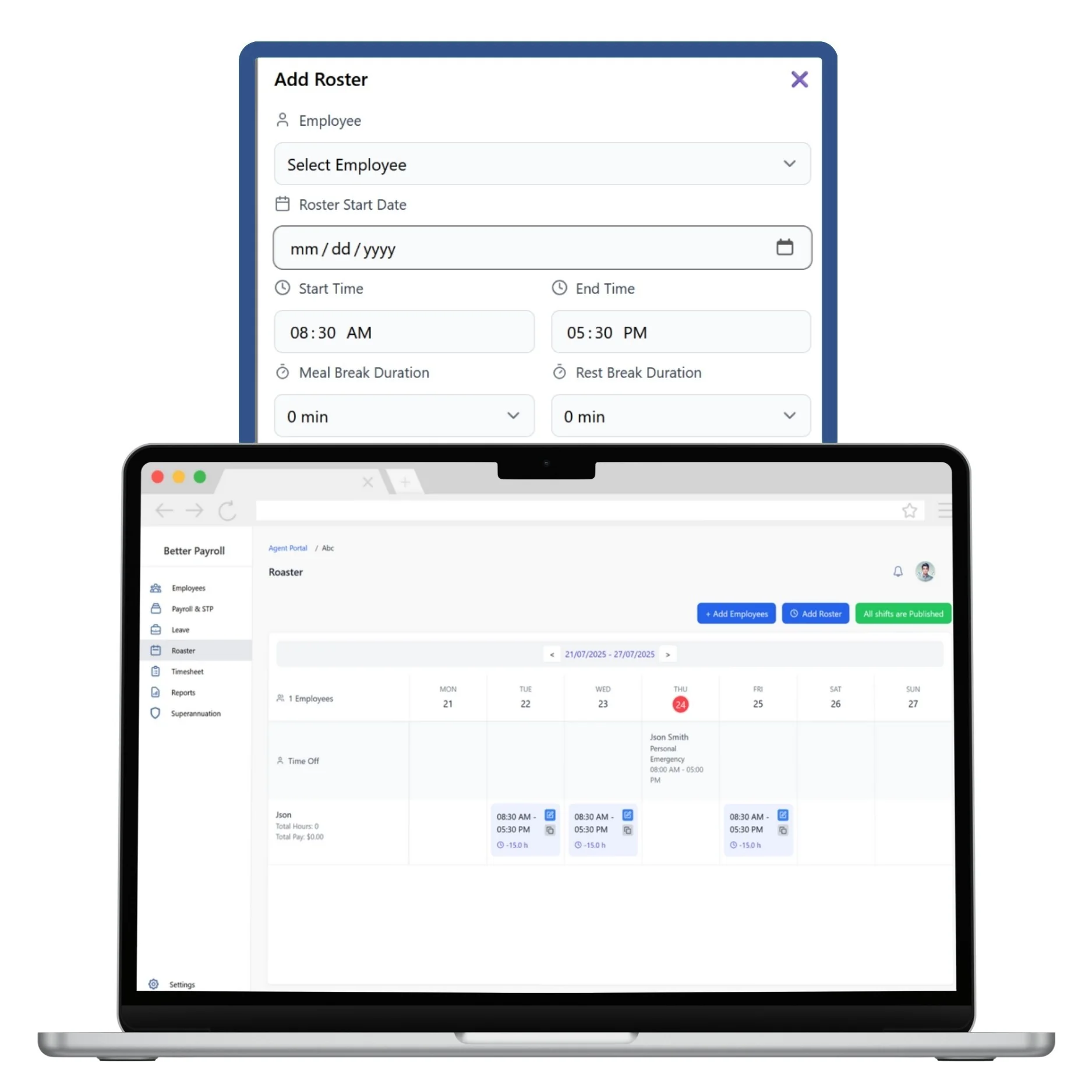 Roster Management | BetterPayroll