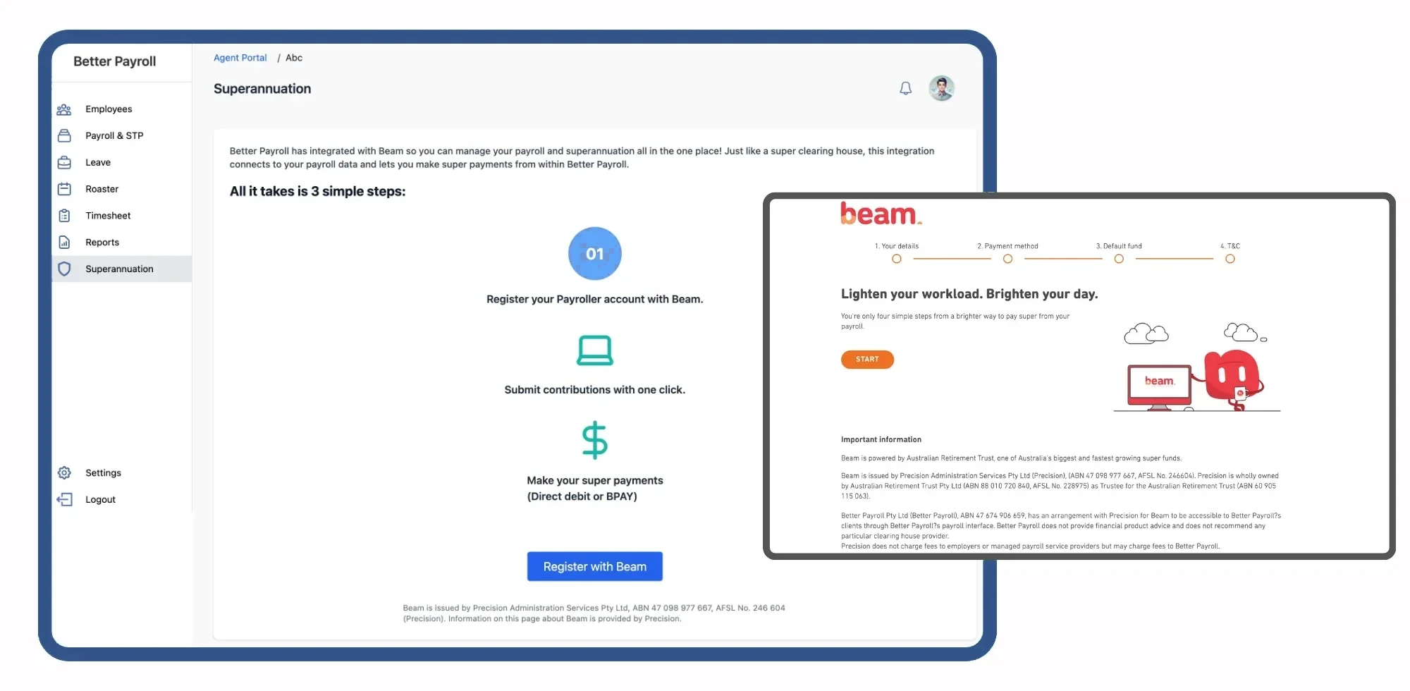 Superannuation Management | BetterPayroll