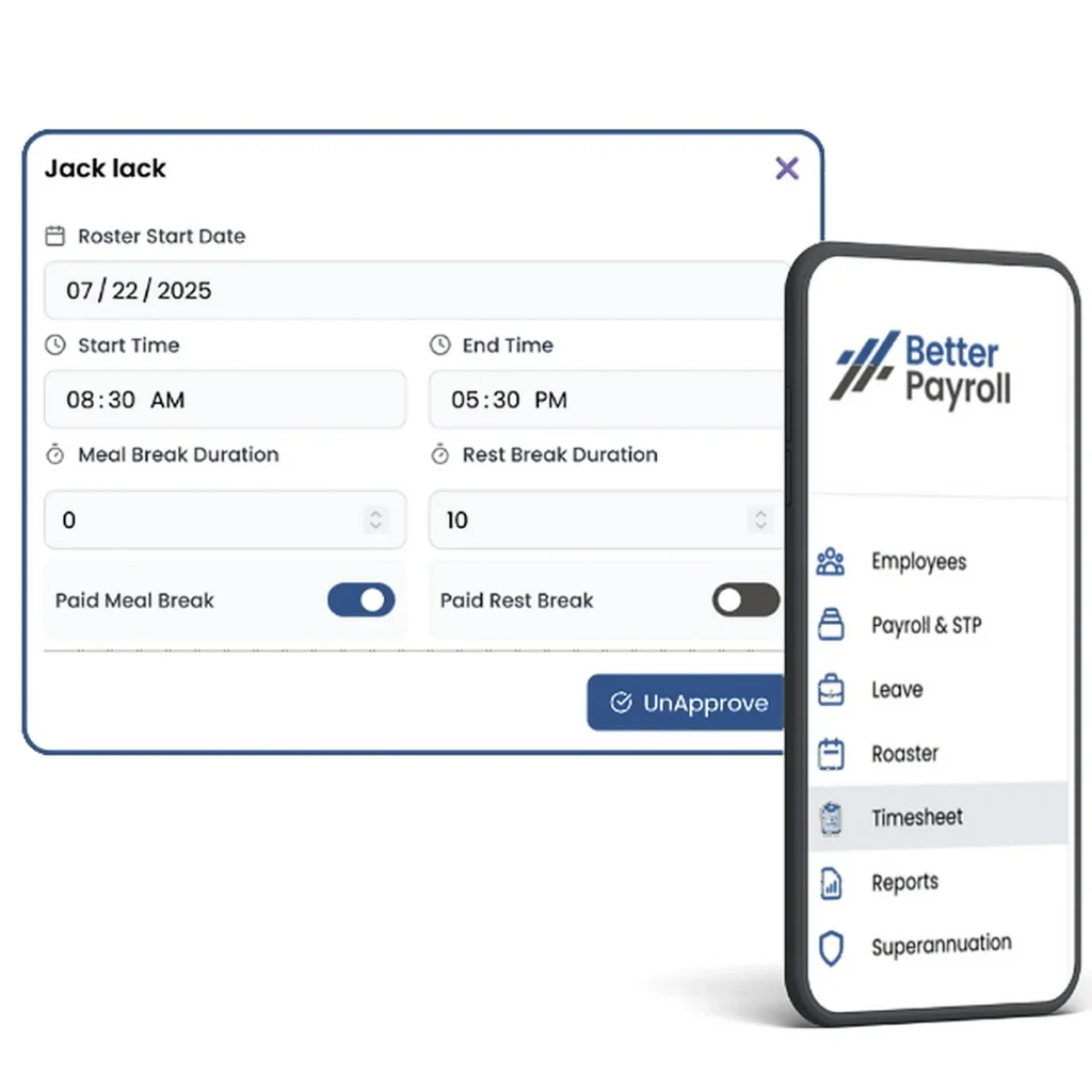 Mobile App for employees | BetterPayroll